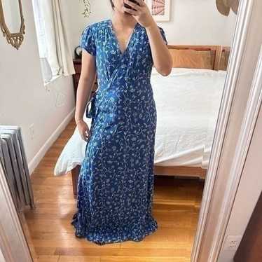 Maxi wrap dress