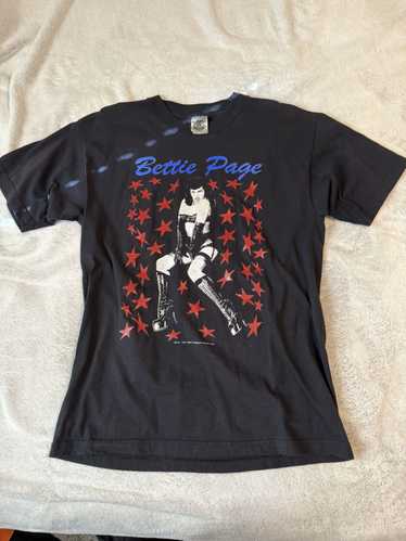 Streetwear × Vintage RARE BETTIE PAGE GRAPHIC TEE