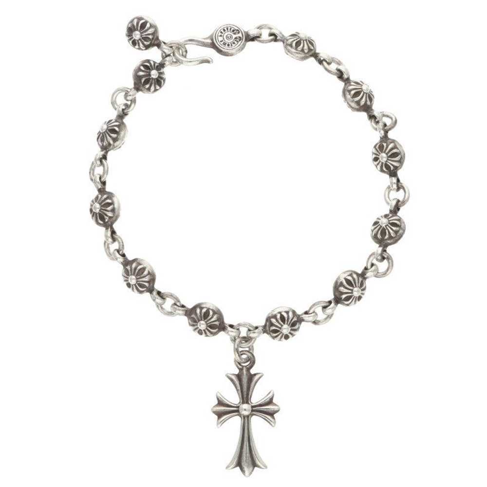 アクセサリー CHROME HEARTS 1 BALL TINY CH CROSS TINY CH CROSS WITH ONE SILVER BALL CHARM - Chrome World JP