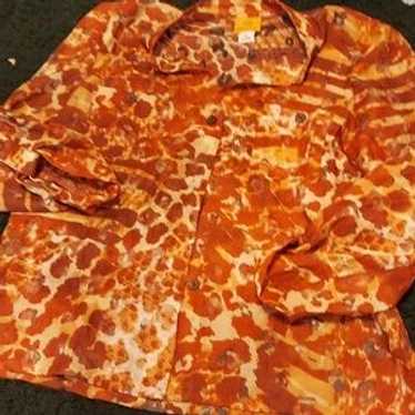 Epic Vintage Button Up. By Ruby Red. Size 10 - image 1