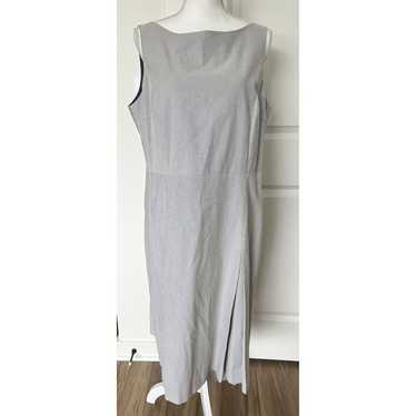 Brooks Brothers seersucker cotton dress Size 16