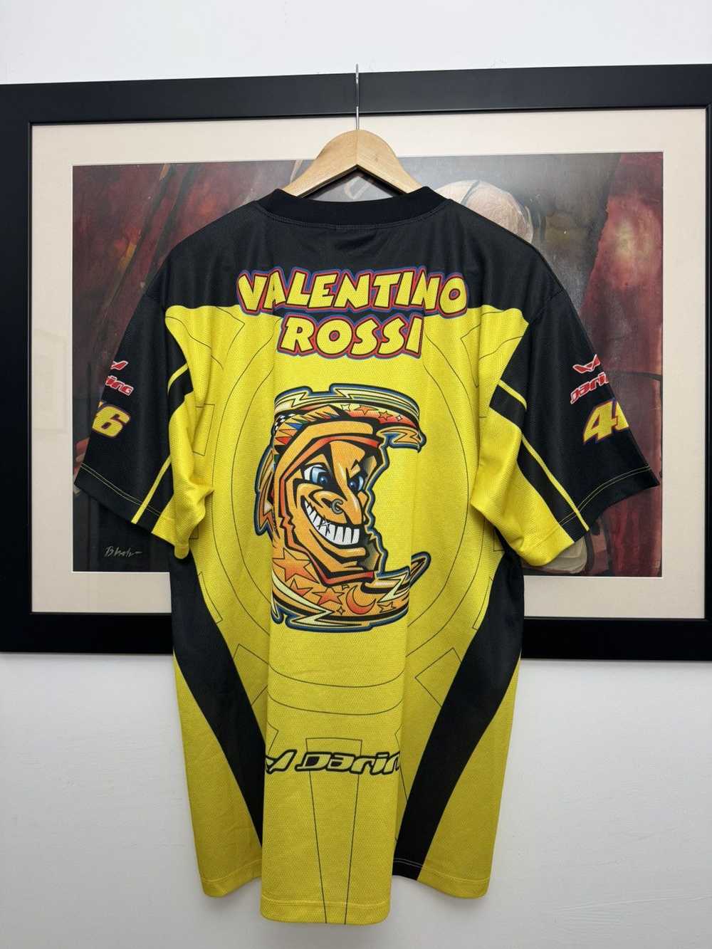 MOTO × Racing × Yamaha Valentino Rossi The Doctor 46 Yamaha Jersey Tee Honda Subaru