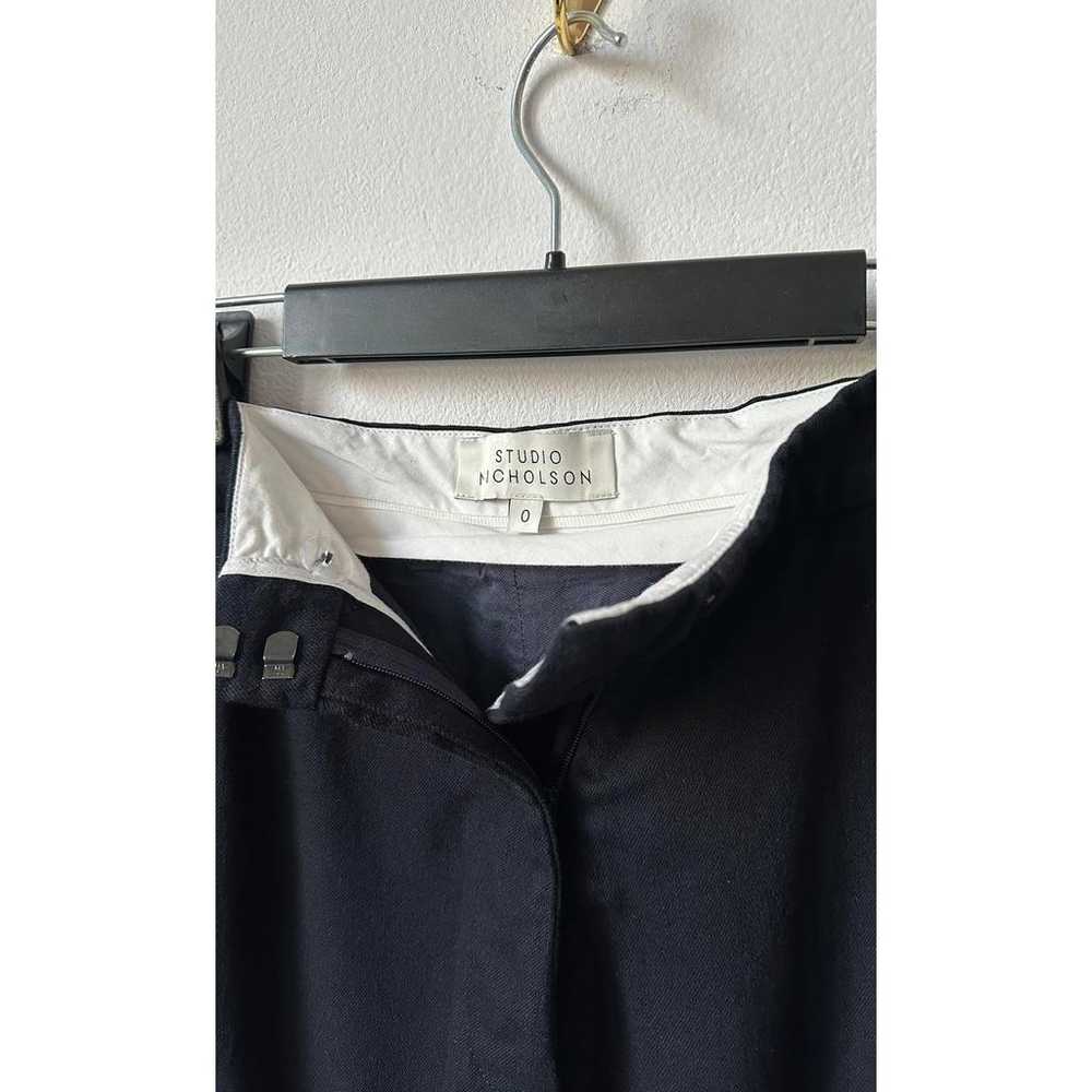 Studio Nicholson Wool straight pants - image 2