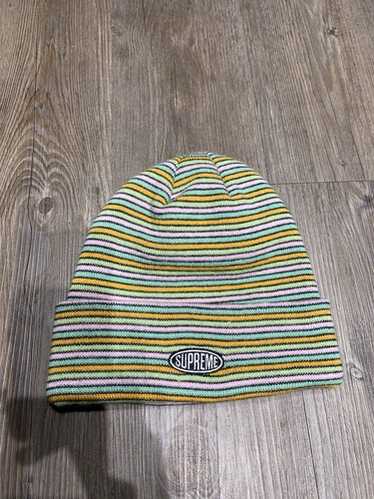supreme loose stripe beanie グリーン系 Supreme Loose Stripe Beanie (FW23) - $40