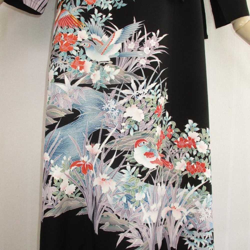 This is a V-neck kimono remake dress made from a … - image 3