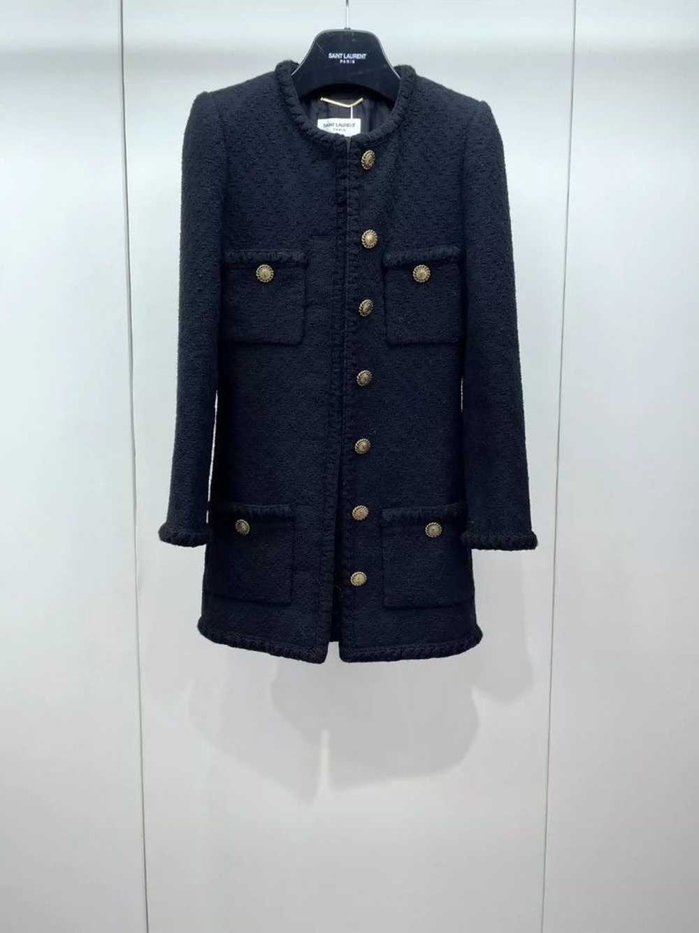 Yves Saint Laurent Saint LaruentBlack tweed jacket 2502-Nextarrow