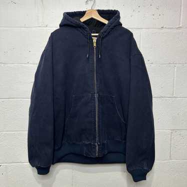 Vintage carhartt navy hooded - Gem
