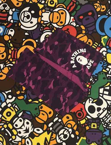 A BATHING APE® 1st Camo Pocket Fleece Scarf | Bape official