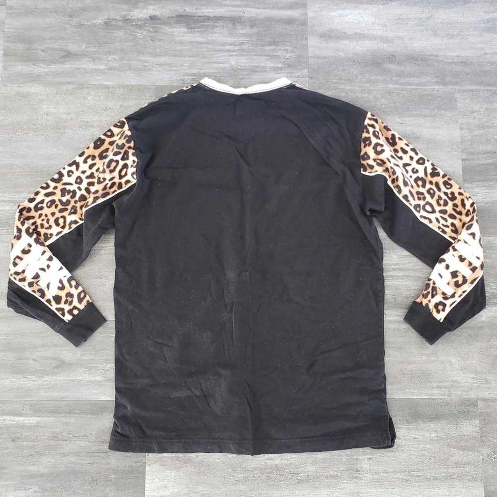 Black Leopard VS Campus Oversized Long Sleeve - image 2