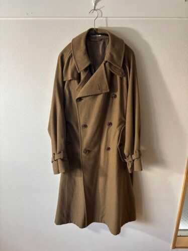 ジャケット・アウター AURALEE Wool cashmere Trench Coat Auralee Wool Cashmere Laminate Coat Ivory Top Gray – Neighbour