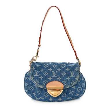 LOUIS VUITTON Monogram Denim Sunset Blue