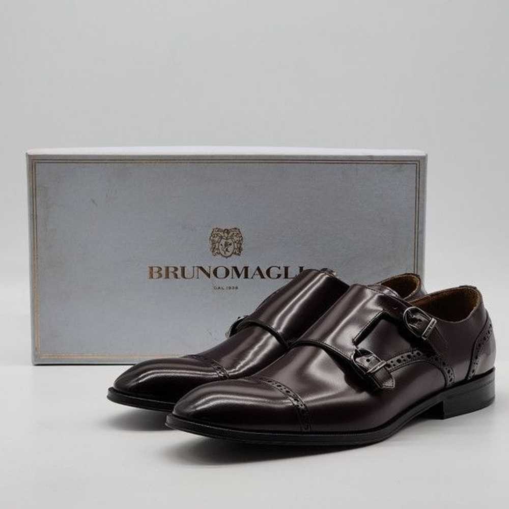 Bruno Magli Alfeo Double Monk Strap Bordeaux - image 8