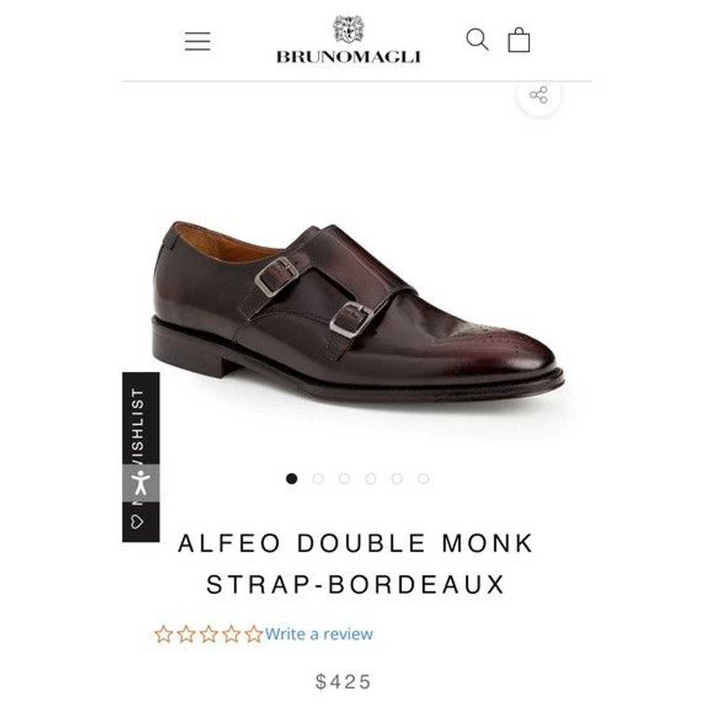 Bruno Magli Alfeo Double Monk Strap Bordeaux - image 9