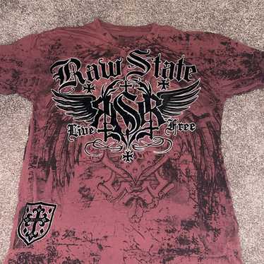 y2k affliction style shirt - Gem y2k affliction style shirt - Gem
