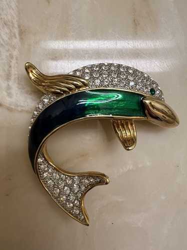 Attwood Sawyer ブロッチ　A&Sヴィンテージ　レア A&S Attwood Sawyer Bird Vintage Brooch Estate Jewelry Pre