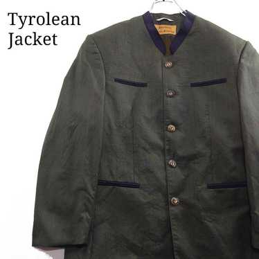 ジャケット・アウター Embroidered Design Tyrolean Jacket JACKET VINTAGE ZEILER TRACHT OKTOBERFEST DIRNDL TYROL ALPINE