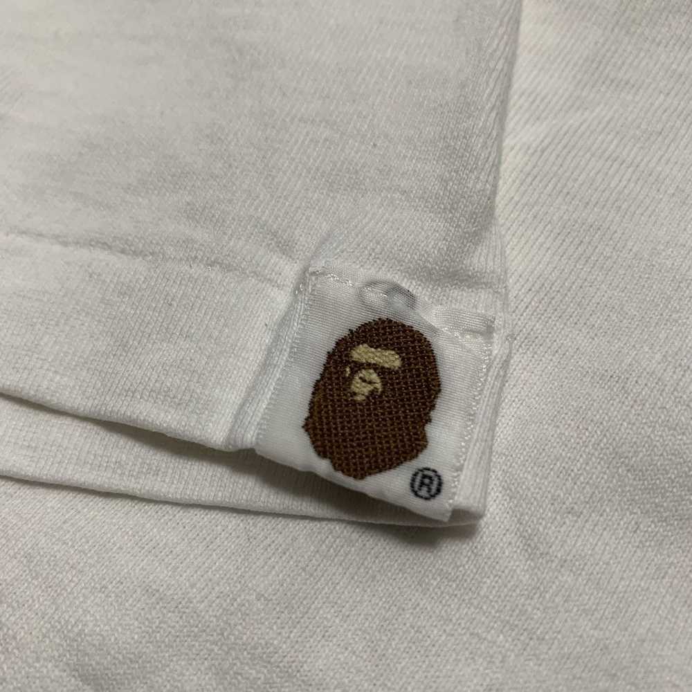 Bape Bape Medium Bapell's Graphic White Tee OG Ni… - image 8