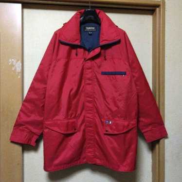 Classic Yamaha ATV Snowmobile with Mountain Background Nylon Staff Jacket Classic Yamaha ATV Snowmobile with Mountain Background Nylon Staff Jacket