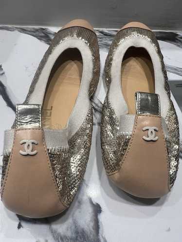 シャネルバレリーナ36 パイソン ライトゴールド シャネルバレリーナ36 パイソン ライトゴールド Chanel gold