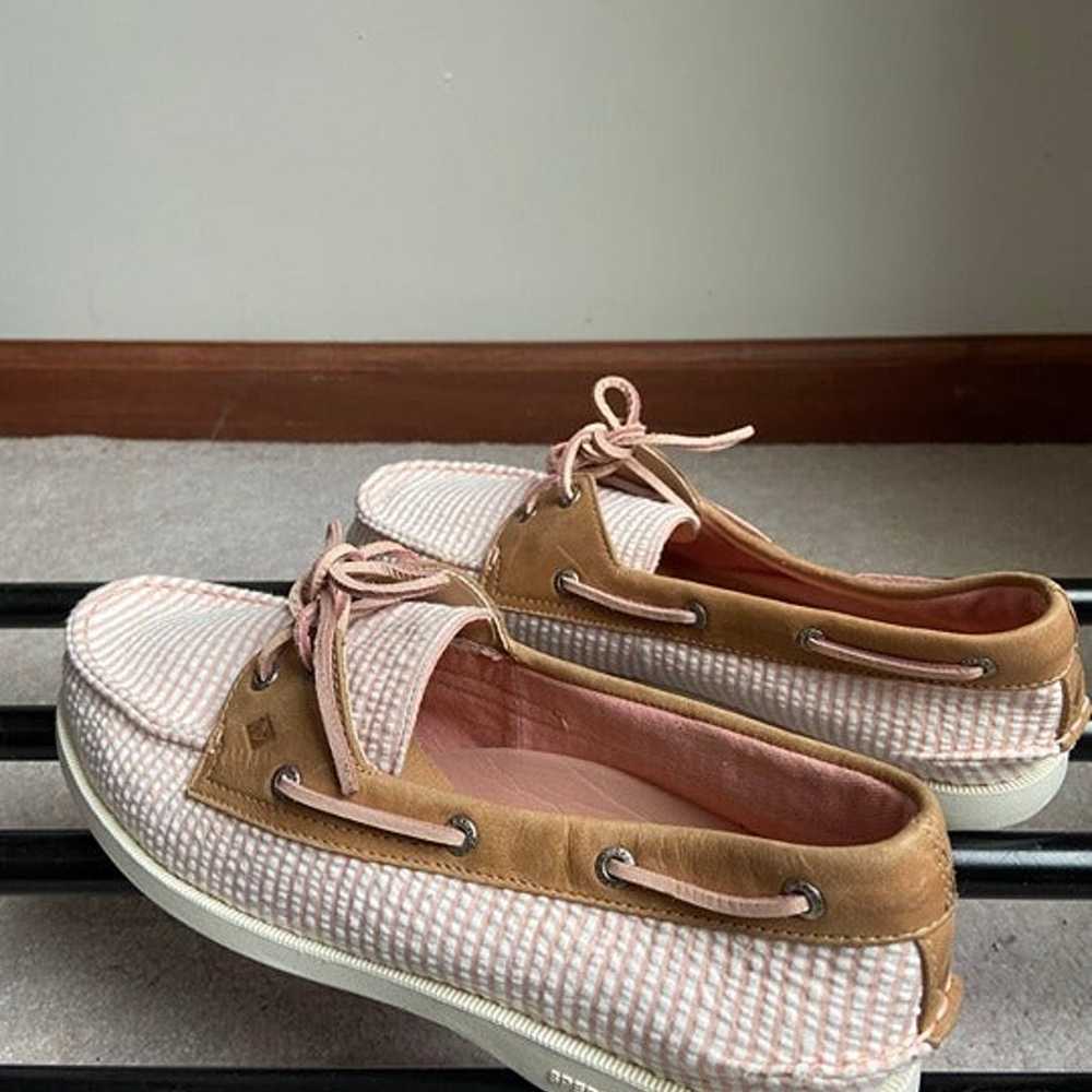 SPERRY Women Original Seersucker Striped Boat Sho… - image 6