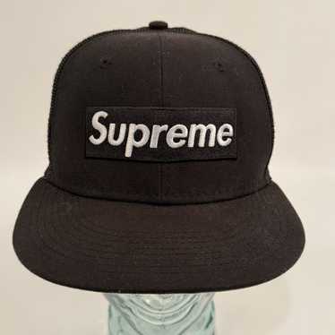 supreme 最高 mesh cap 黒 - メルカリ