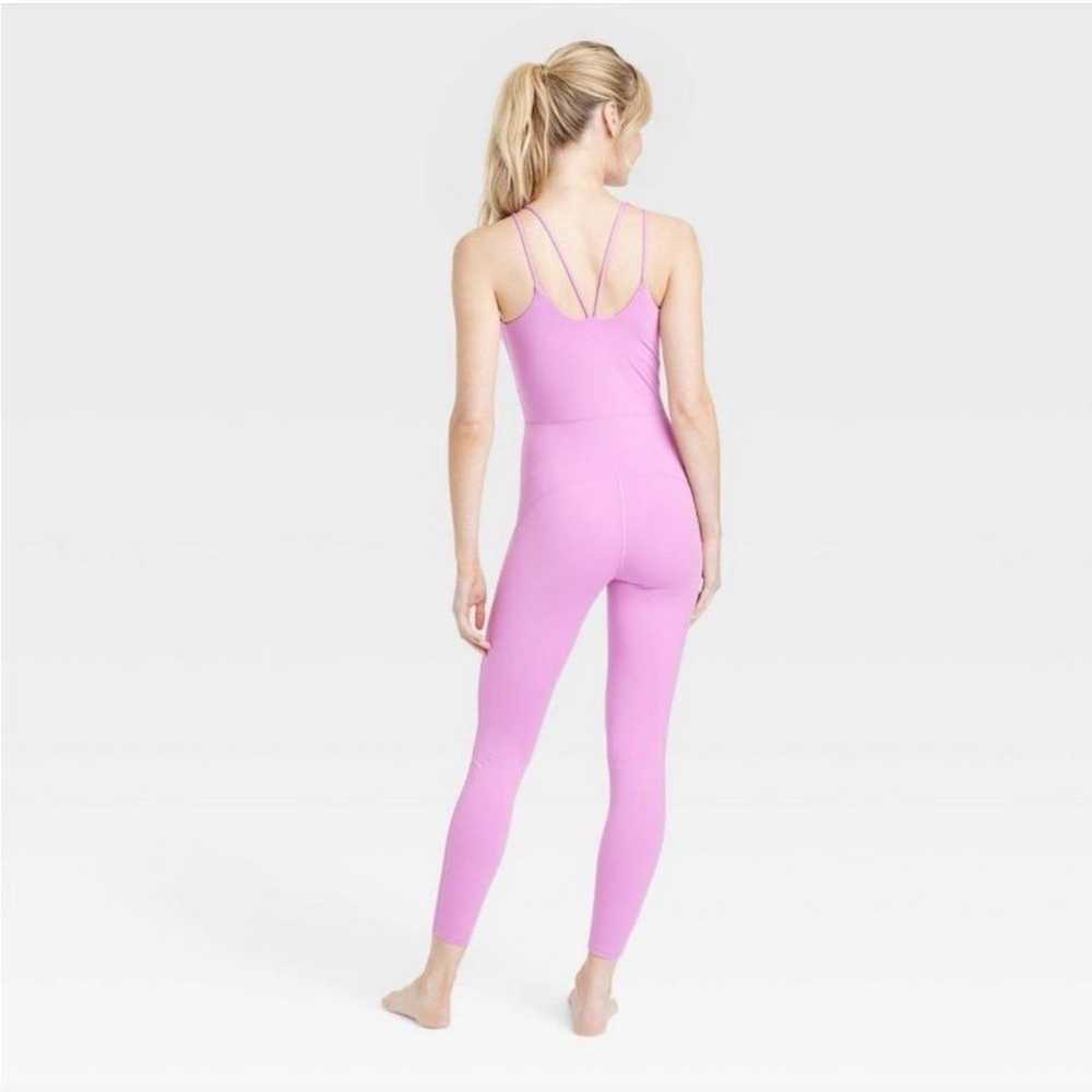 All In Motion Barbie Pink One Piece Jumpsuit Athl… - image 2