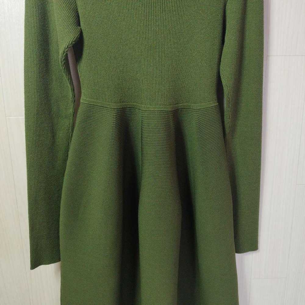 Style Mixer Combination Form Knit Dress Khaki - image 8