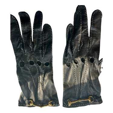 Leather gloves celine - Gem