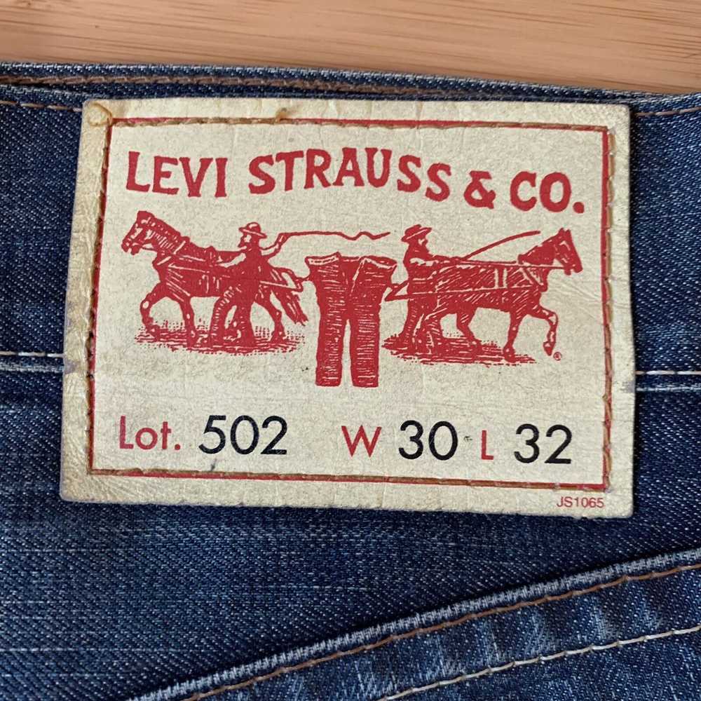 Levi's Vintage Rare Levi's 502 JAPAN 30x32 Straig… - image 2