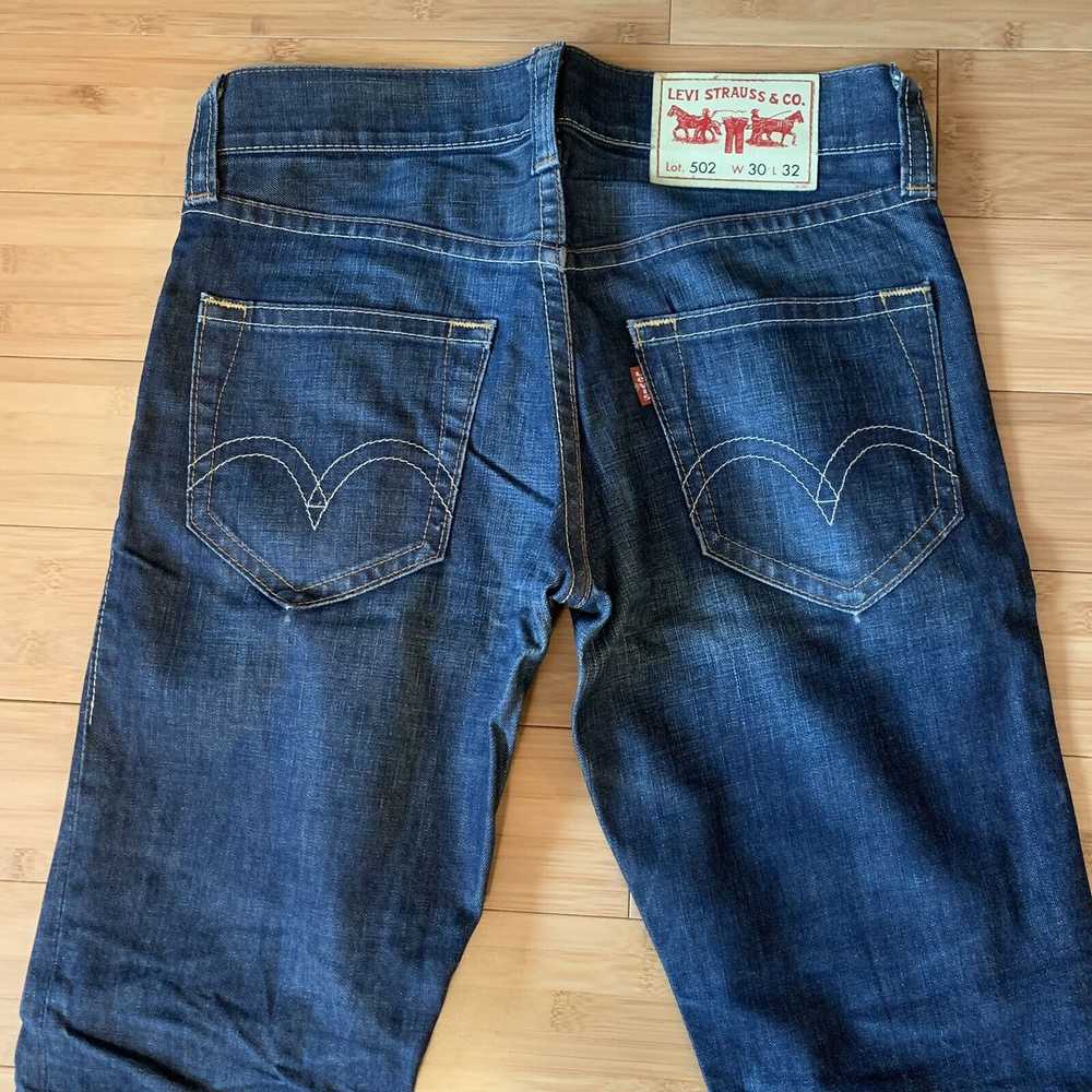 Levi's Vintage Rare Levi's 502 JAPAN 30x32 Straig… - image 6