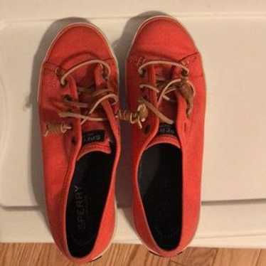 Orange Sperry Slides - image 1