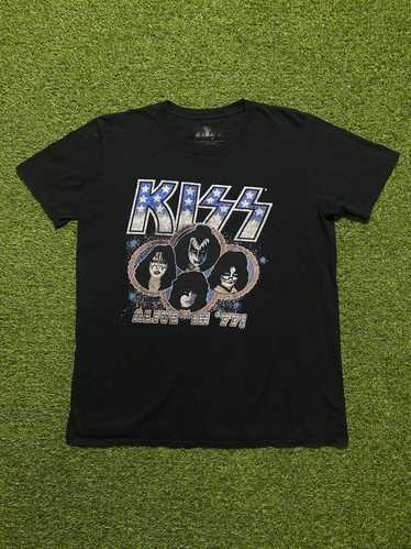 Vintage Style Kiss Rock Band Face Logo Black T shirt … - Gem Vintage Style Kiss Rock Band Face Logo Black T shirt … - Gem