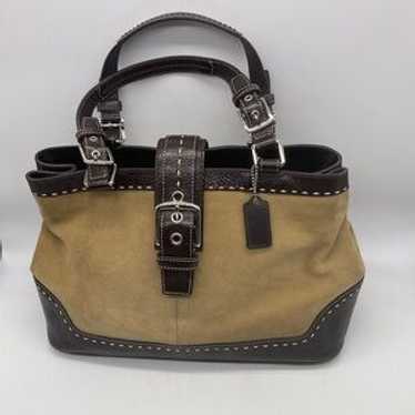バッグ Vintage Coach Hampton Suede Hobo Bag Vintage Coach Hamptons Suede Demi Handbag Purse | eBay