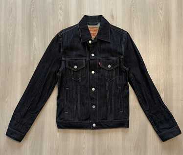 Levis 70589 トラッカージャケット　デニム　ブラック　XXL Levi's 70589 ブラックデニムジャケット - used&vintage box Hi