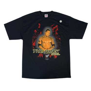 The rock wwf shirt - Gem