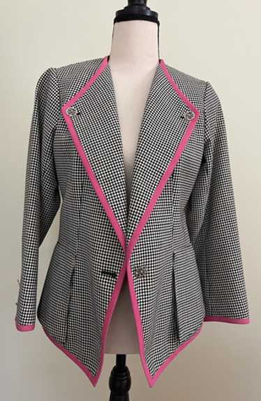 Emanuel ungaro vintage plaid blazer - Gem