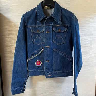 Maverick デニムジャケット 刺繍 古着 blue bell usa