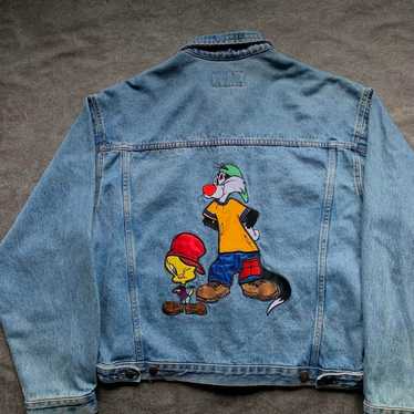 Looney tunes jacket denim - Gem