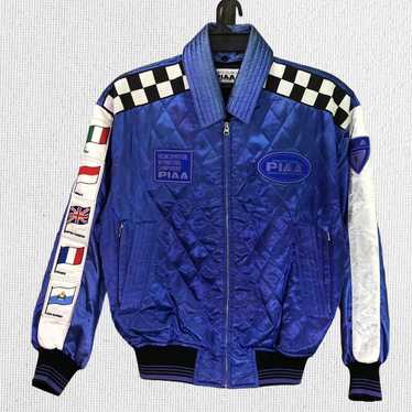 レトロ 80s 日本製 F1好きに PIAA ピア 襟付きスウェット Vintage PIAA Motor Sports Racing Division Jacket | eBay