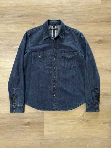 Chrome hearts denim button up - Gem