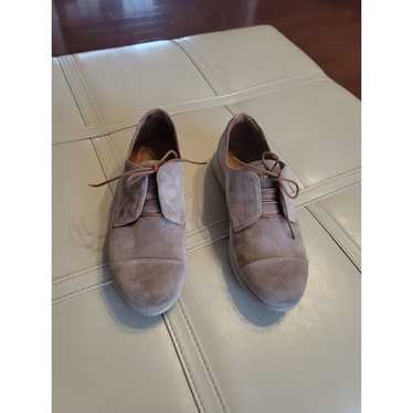 Samuel Hubbard Beige Suede Shoes size 6.5 - image 1