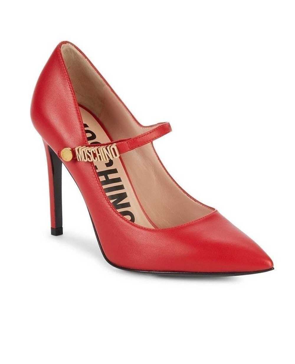 Moschino Moschino Leather Mary Jane Pump size 36