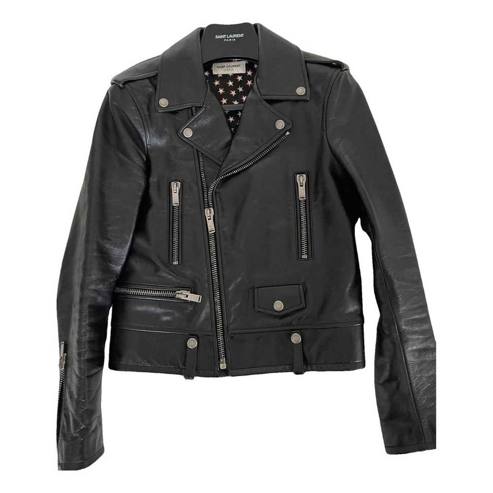 Saint Laurent Leather biker jacket