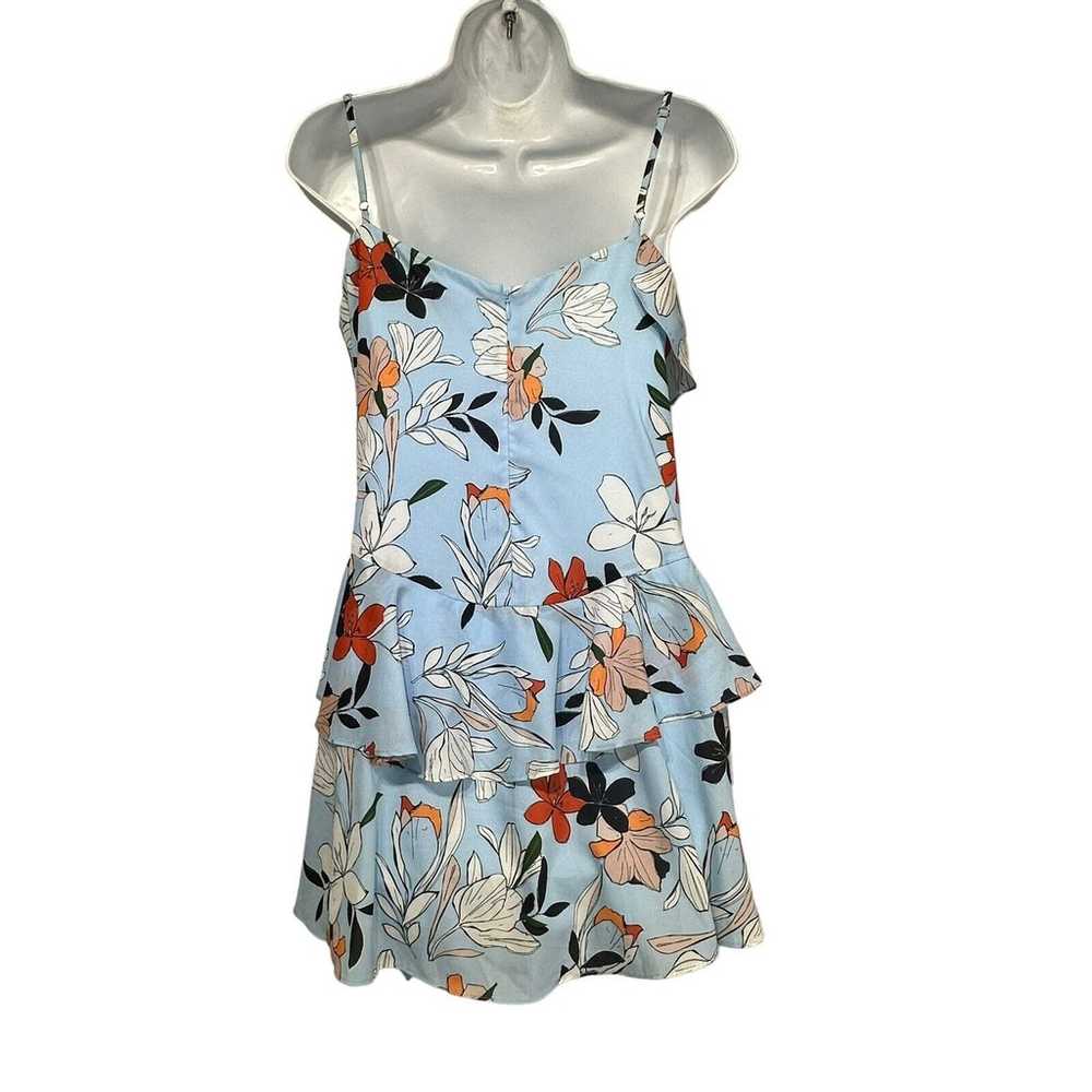 parker carlotta moondance floral sleeveless ruffl… - image 2