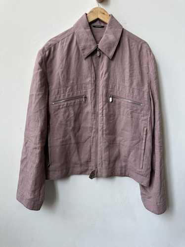 〈 HERMÈS 〉vintage linen tailored jacket HERMES Linen Jacket Hermes