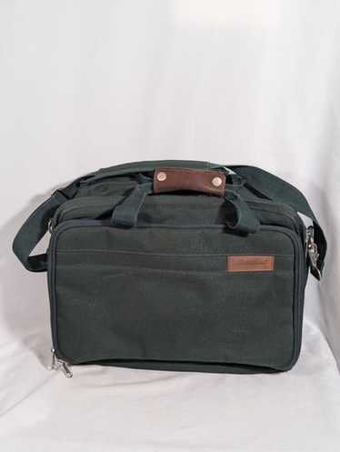 ✨レア　Vintage Eddie Bauer briefcase Y2K EDDIE BAUER Vintage Leather Briefcase / Messenger Bag