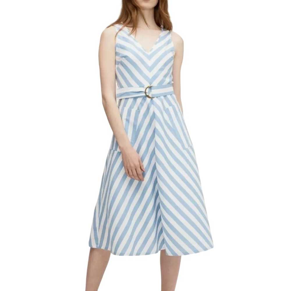 Kate Spade New York Deck Stripe Midi Dress Sleeve… - image 6