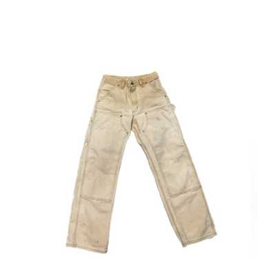 Distressed! carhartt double knee - Gem
