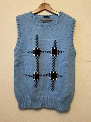 トップス raf Simons knit vest archive Raf Simons Cropped Sweater Vest via Grailed seller 'Vohmit