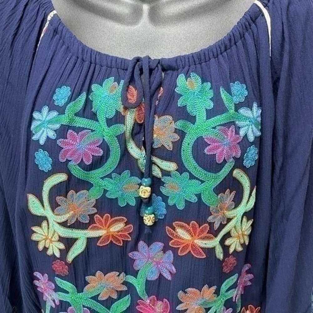 JOHN MARK Embroidered blouse - image 2